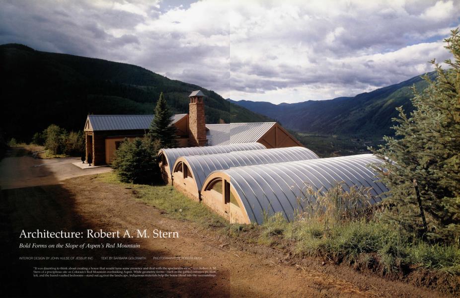 Architecture: Robert A. M. Stern | Architectural Digest | JUNE 1992