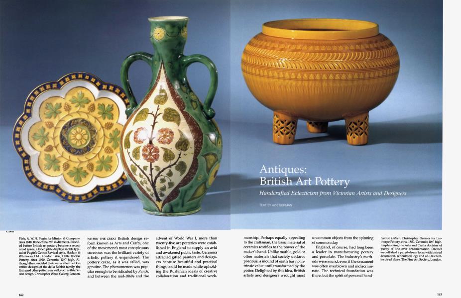 Antiques: British Art Pottery