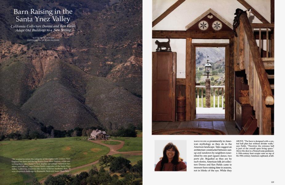 Barn Raising in the Santa Ynez Valley