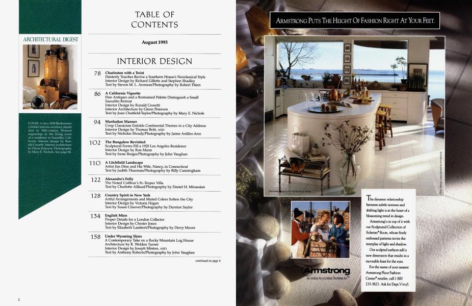 TABLE OF CONTENTS August 1993