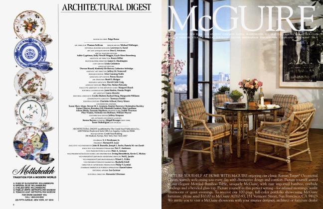 Architectural Digest® | Architectural Digest | AUGUST 1988