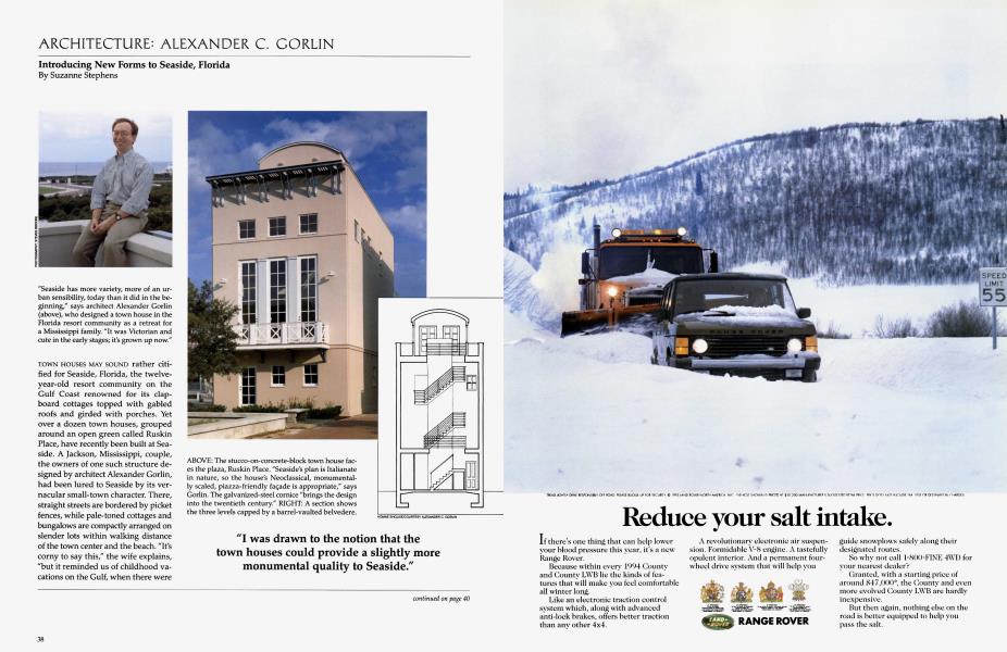 ARCHITECTURE: ALEXANDER C. GORLIN