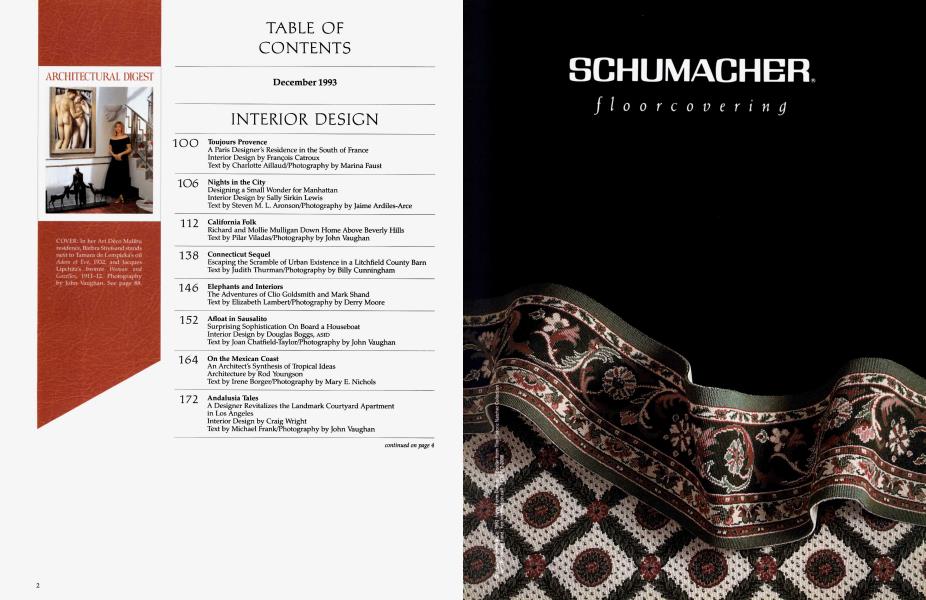 TABLE OF CONTENTS December 1993