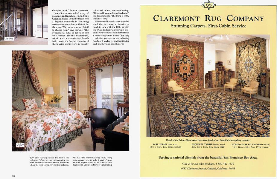 CLAREMONT RUG COMPANY | Architectural Digest | FEBRUARY 1994