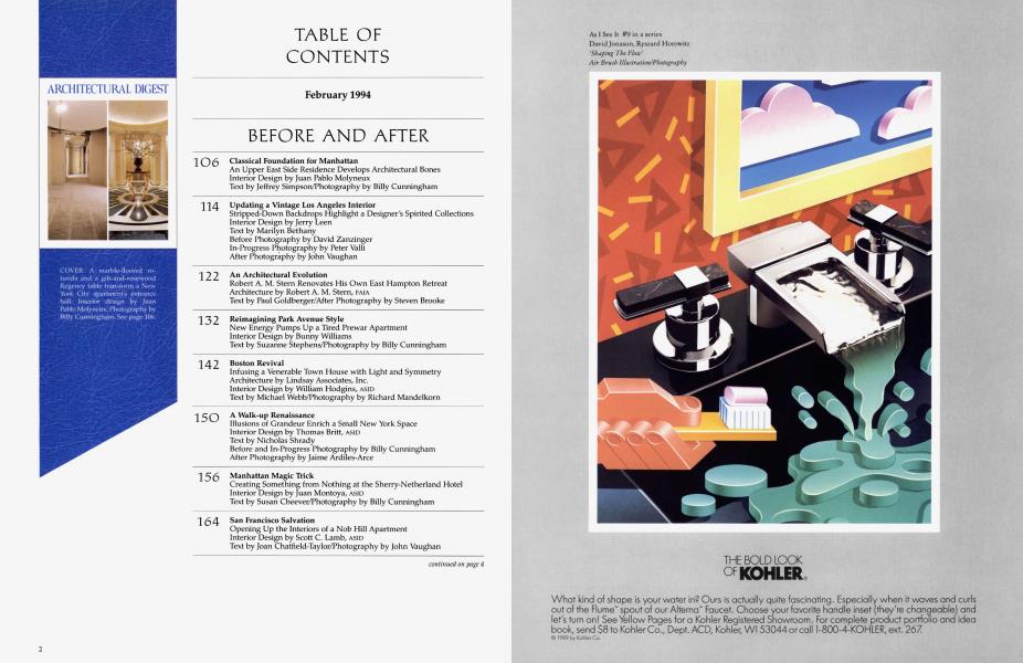 TABLE OF CONTENTS February 1994