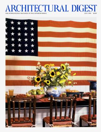 Architectural Digest 1994 June - All American Country Houses: :  Books