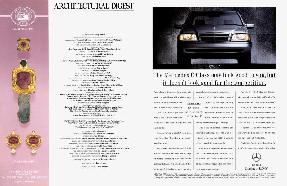 ARCHITECTURAL DIGEST | Architectural Digest | JULY 1994