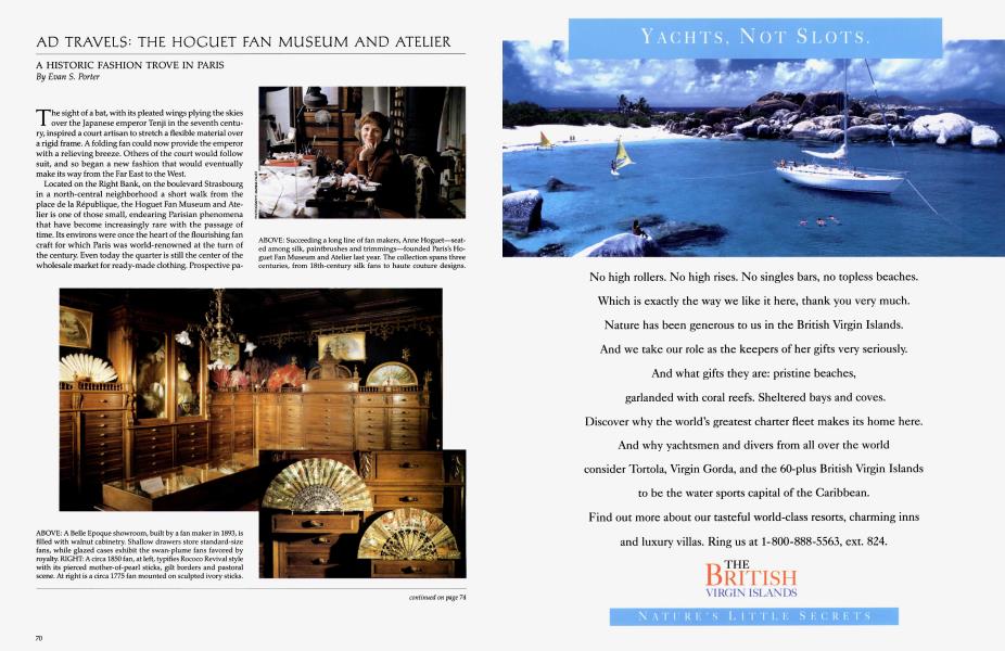 AD TRAVELS: THE HOGUET FAN MUSEUM AND ATELIER