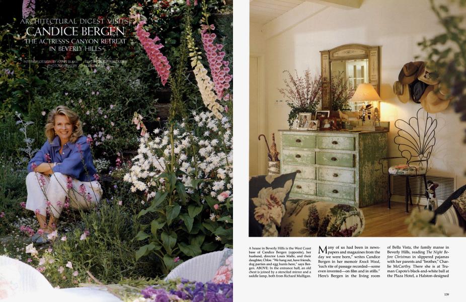 ARCHITECTURAL DIGEST VISITS: CANDICE BERGEN