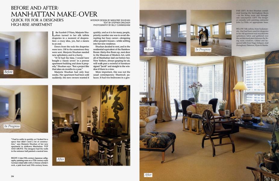 BEFORE AND AFTER: MANHATTAN MAKE-OVER