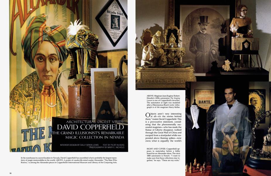 Architectural Digest Visits: David Copperfield
