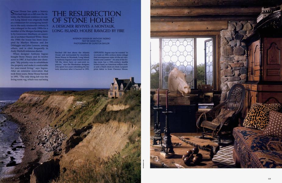 THE RESURRECTION OF STONE HOUSE