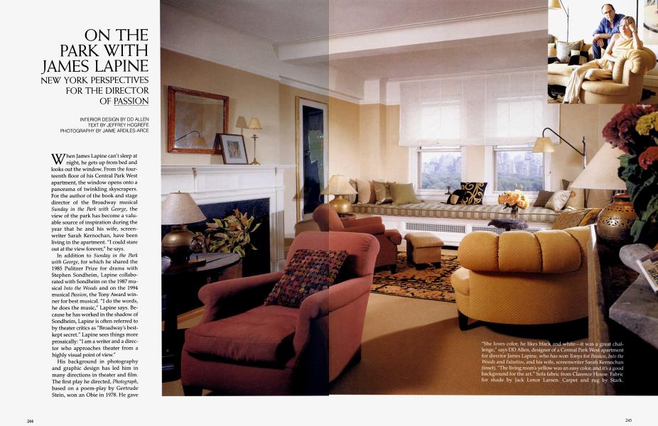 ON THE PARK WITH JAMES LAPINE