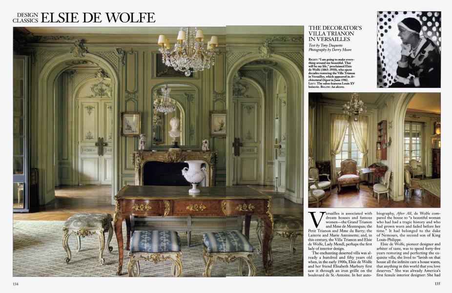 DESIGN CLASSICS: ELSIE DE WOLFE