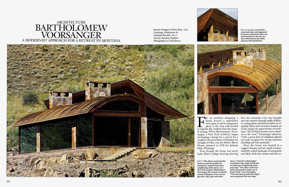 ARCHITECTURE: BARTHOLOMEW VOORSANGER
