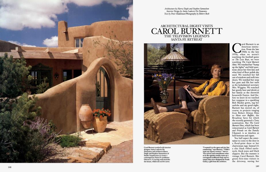 ARCHITECTURAL DIGEST VISITS: CAROL BURNETT