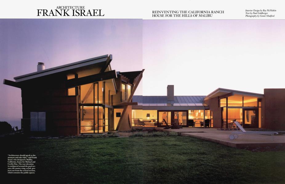 ARCHITECTURE: FRANK ISRAEL