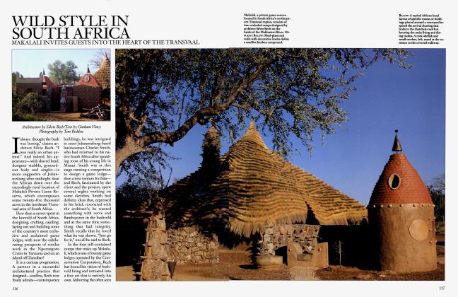 Kenyas Djinn Palace Architectural Digest January 1999