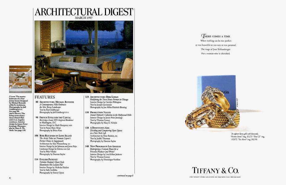 ARCHITECTURAL DIGEST MARCH 1997