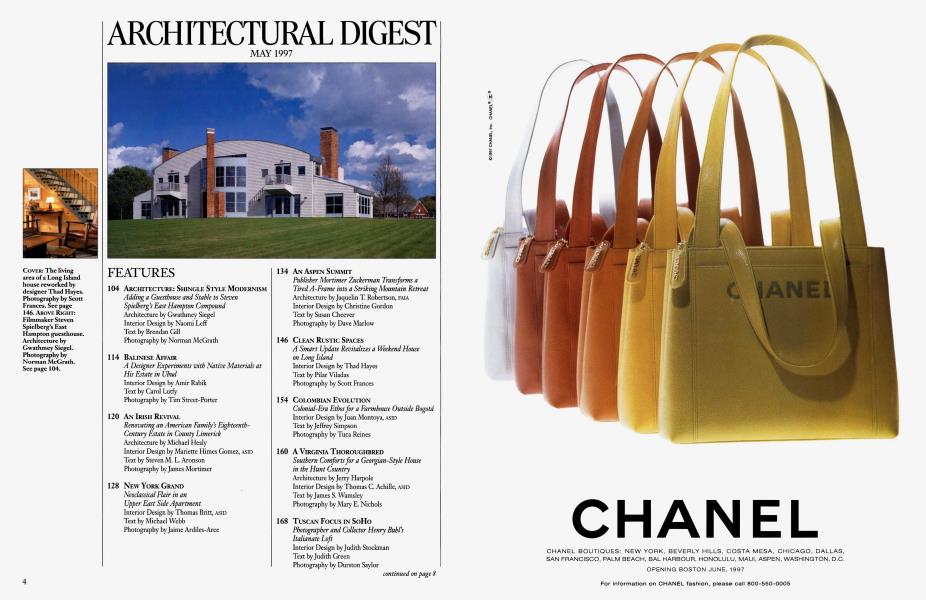 Architectural Digest May 1997