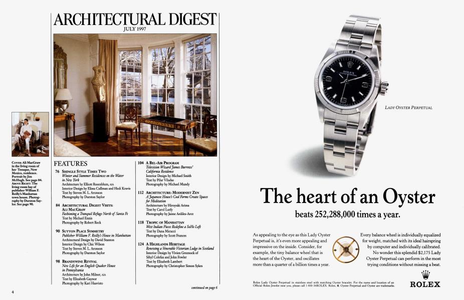 ARCHITECTURAL DIGEST JULY 1997 | Architectural Digest | JULY 1997