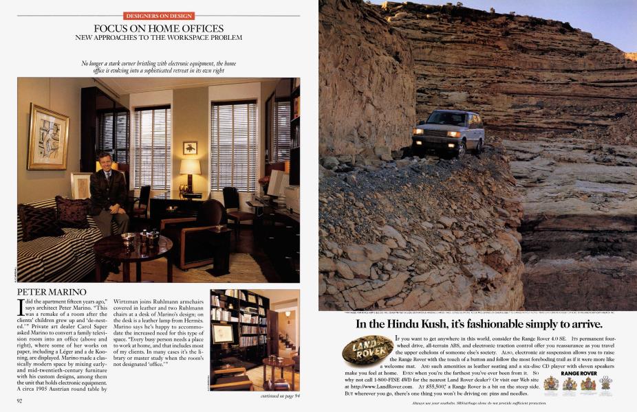 DESIGNERS ON DESIGN: FOCUS ON HOME OFFICES