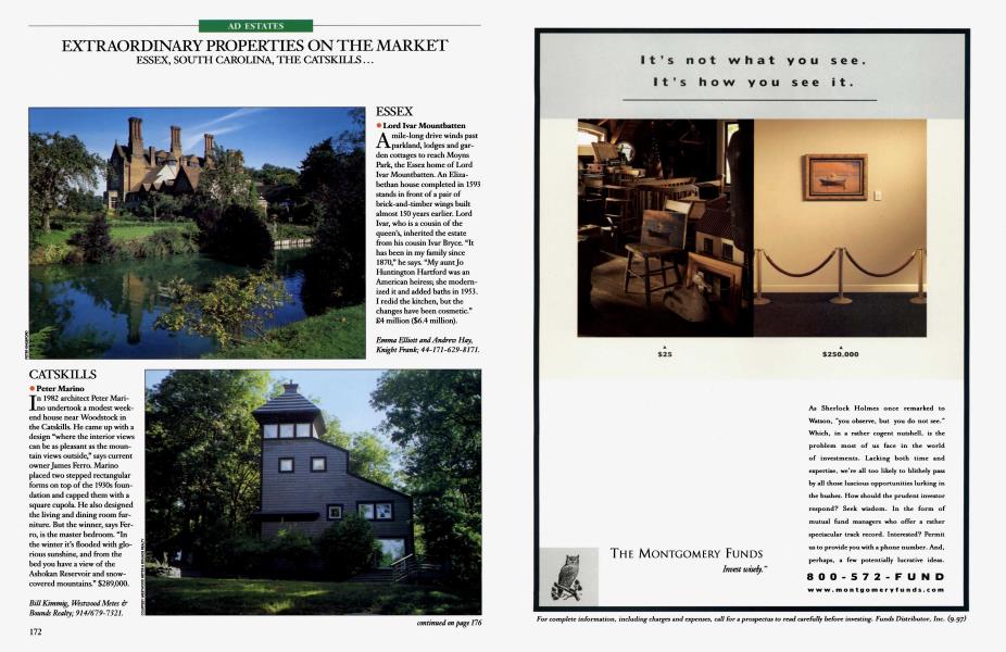 AD ESTATES: EXTRAORDINARY PROPERTIES ON THE MARKET