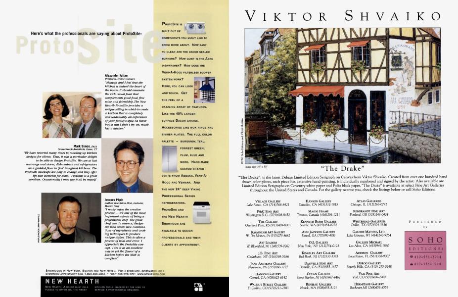 VIKTOR SHVAIKO | Architectural Digest | DECEMBER 1997