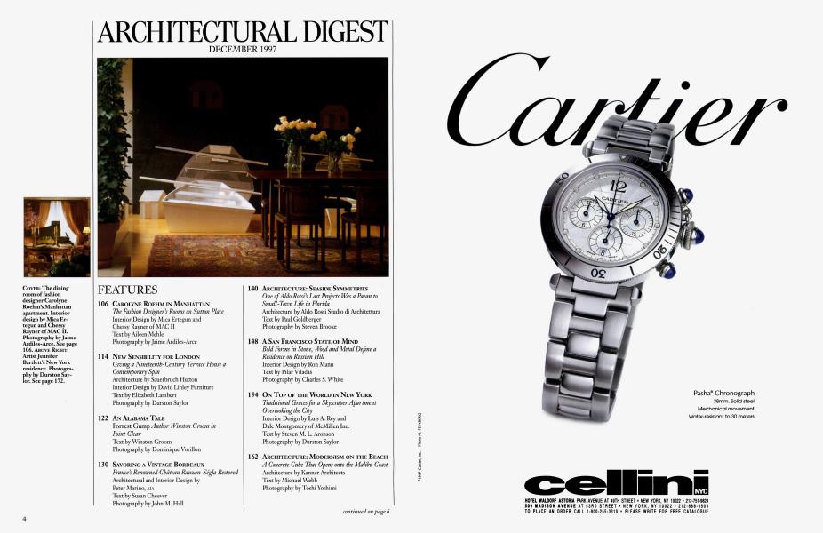 ARCHITECTURAL DIGEST DECEMBER 1997