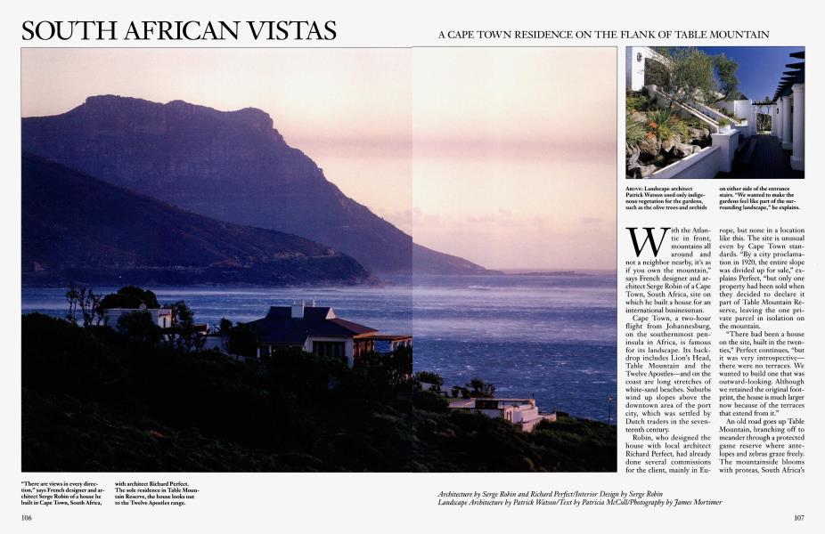 SOUTH AFRICAN VISTAS