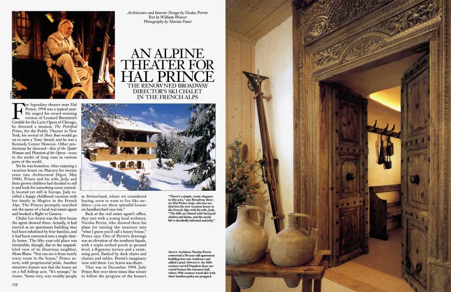 An Alpine Theater for Hal Prince