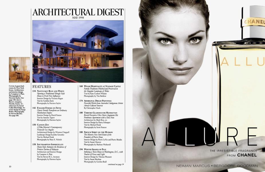 ARCHITECTURAL DIGEST MAY 1998