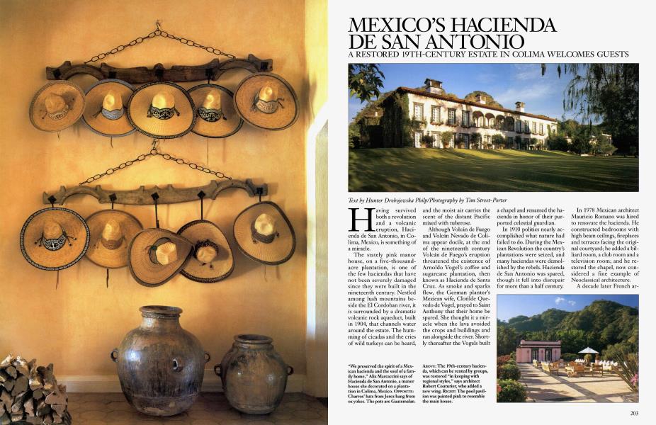 MEXICO'S HACIENDA DE SAN ANTONIO