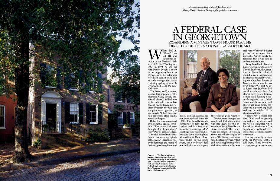 A FEDERAL CASE IN GEORGETOWN