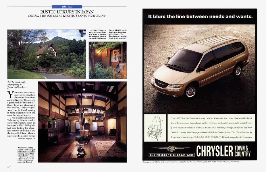 HOTELS: RUSTIC LUXURY IN JAPAN