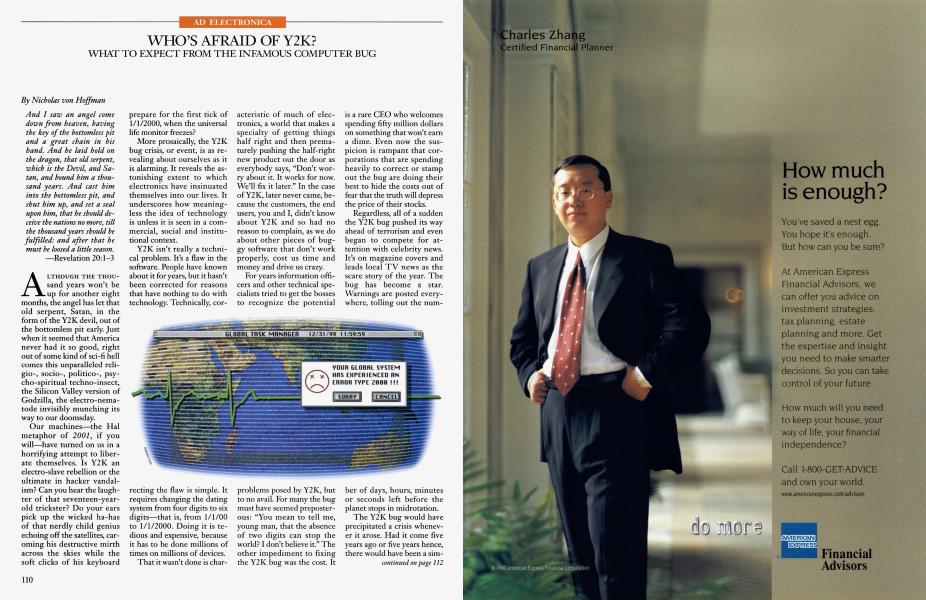 WHO'S AFRAID OF Y2K?