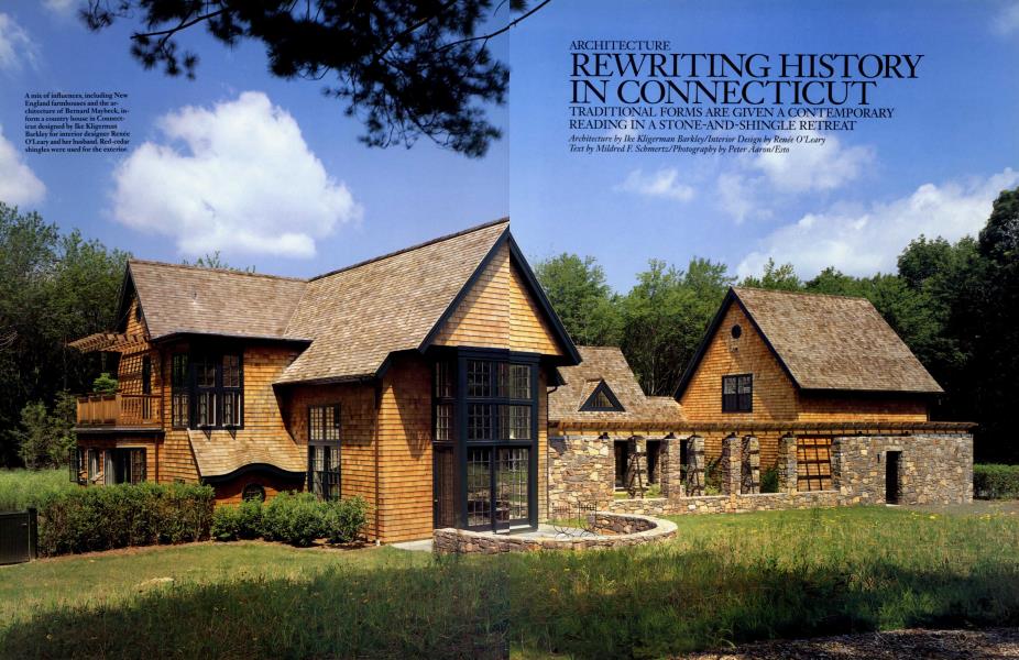 ARCHITECTURE: REWRITING HISTORY IN CONNECTICUT