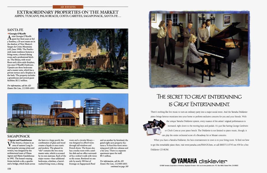 AD ESTATES: EXTRAORDINARY PROPERTIES ON THE MARKET