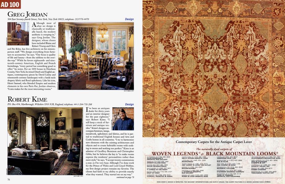 The naturally dyed carpets of WOVEN LEGENDS® BLACK MOUNTAIN LOOMS