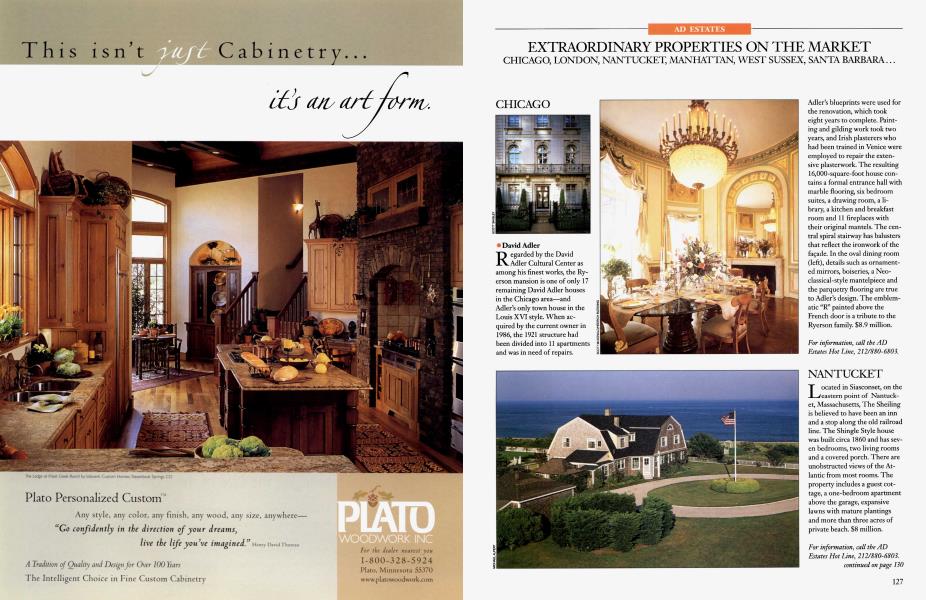 EXTRAORDINARY PROPERTIES ON THE MARKET