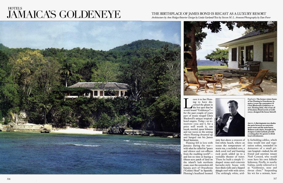 Jamaica's Goldeneye  Architectural Digest