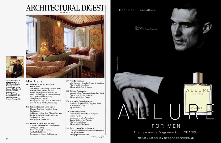 ARCHITECTURAL DIGEST MAY 2000 Architectural Digest MAY 2000