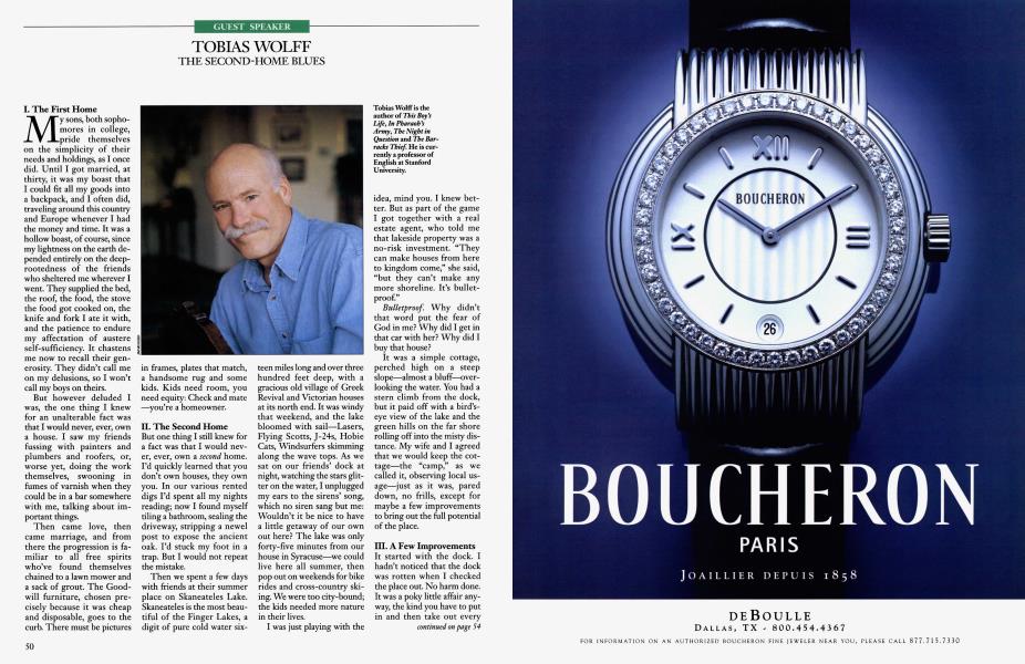 TOBIAS WOLFF