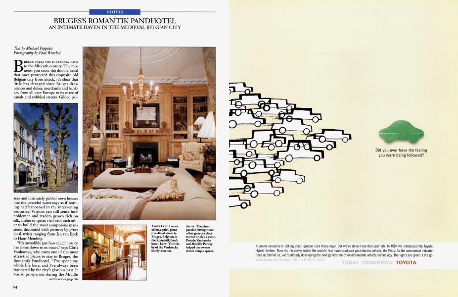 BRUGES'S ROMANTIK PANDHOTEL