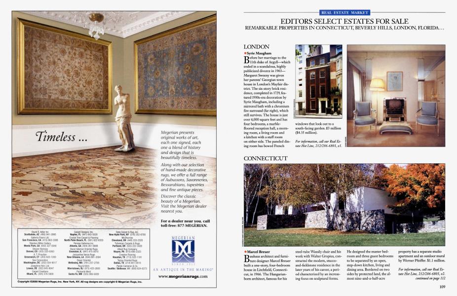 EDITORS SELECT ESTATES FOR SALE