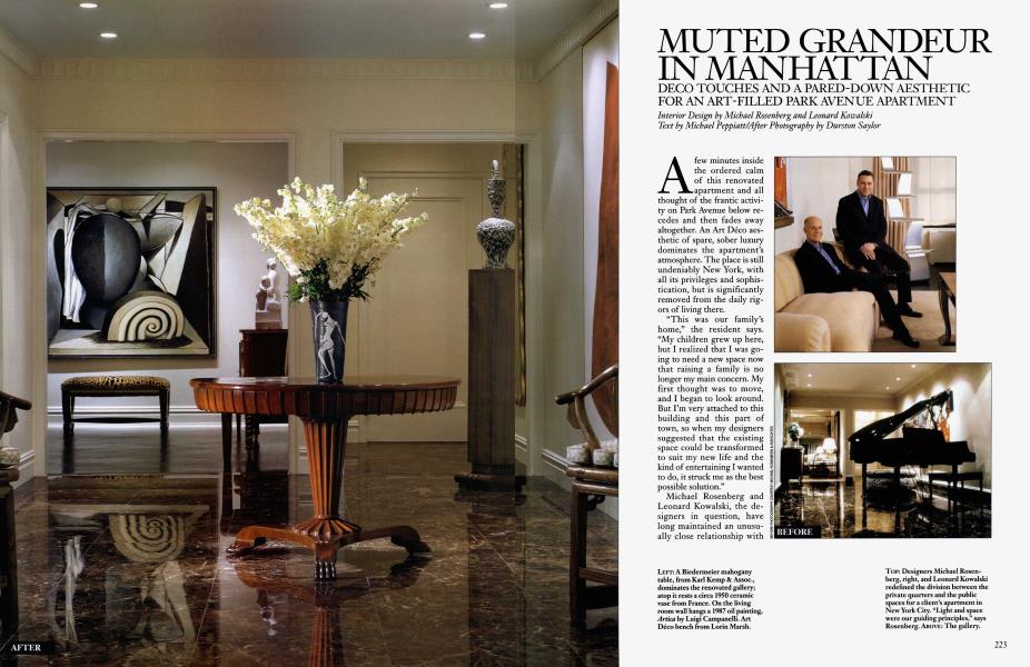 MUTED GRANDEUR IN MANHATTAN
