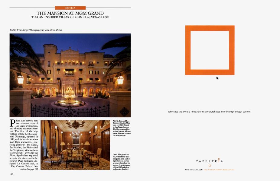THE MANSION AT MGM GRAND