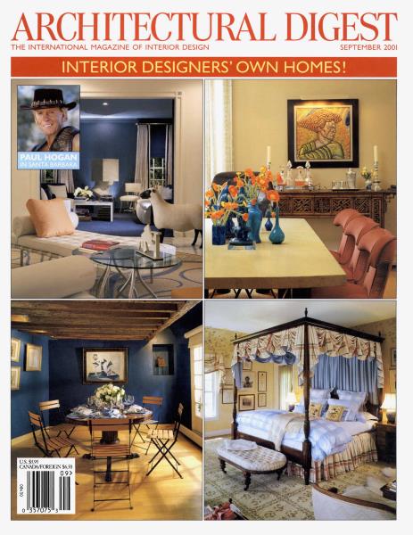 Architectural Digest Architectural Digest September 2001 Architectural Digest Architectural Digest September 2001