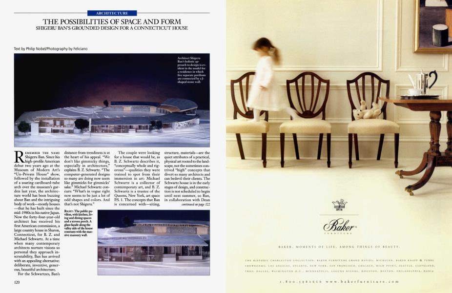 THE POSSIBILITIES OF SPACE AND FORM