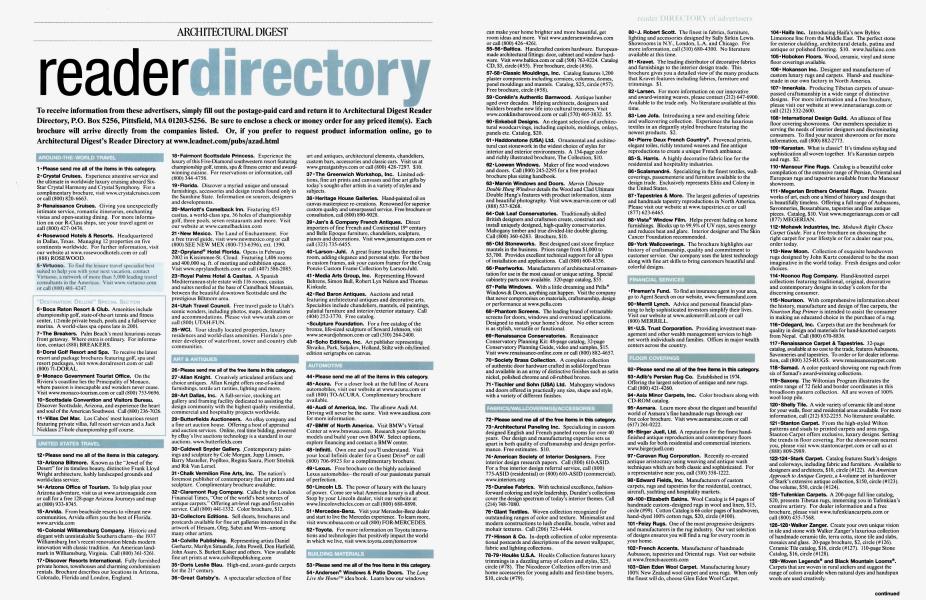 Reader Directory
